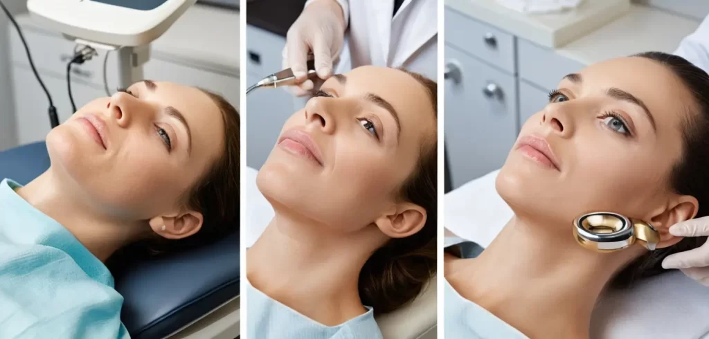 Resultados visibles con ultrasonido focalizado en el borde mandibular